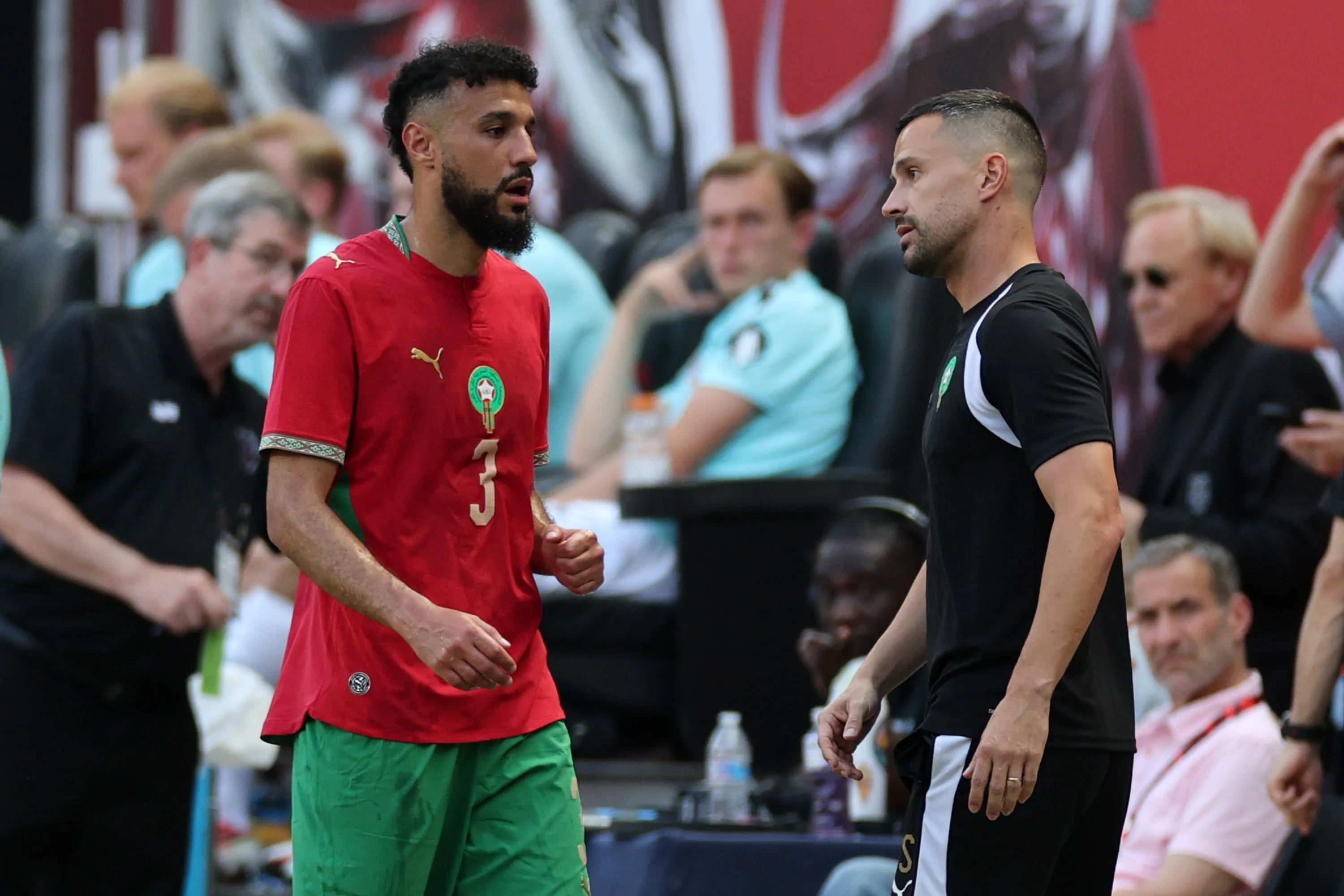 Noussair Mazraoui do Marrocos (Foto: Vincent Carchietta/Getty Images)