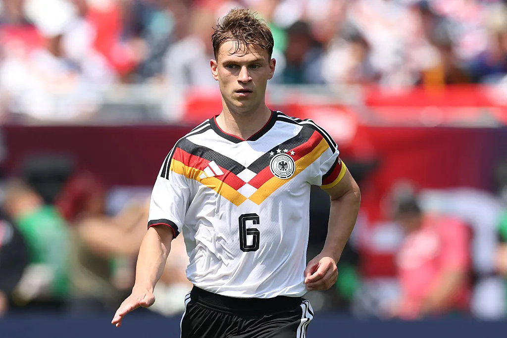Joshua Kimmich, capitão da Alemanha. Foto: Alexander Hassenstein/Getty Images