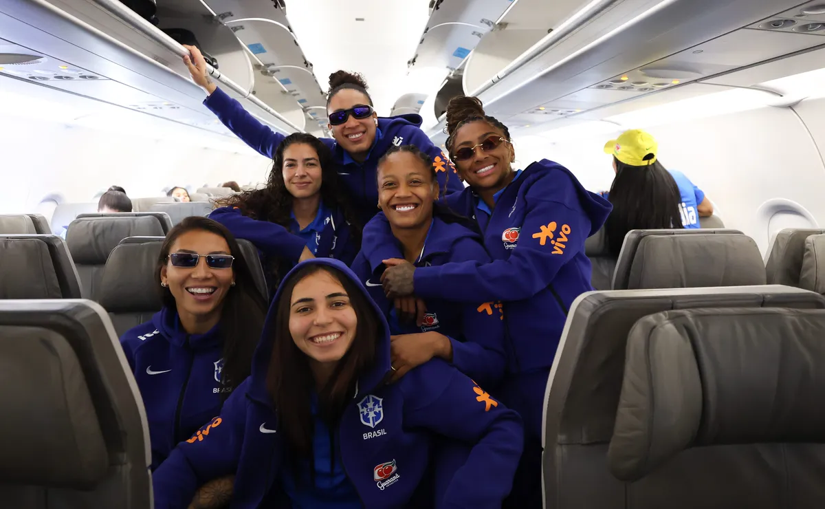 Seleção Feminina desembarca em Fortaleza para segundo amistoso contra os Estados Unidos