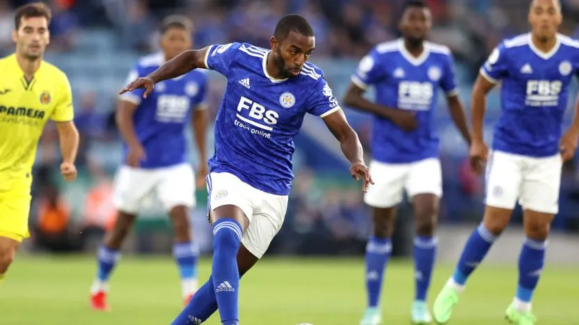 Ricardo Pereira no Leicester. Foto: Alex Pantling/Getty Images