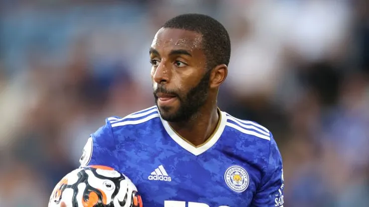 Ricardo Pereira no Leicester. Foto: Alex Pantling/Getty Images