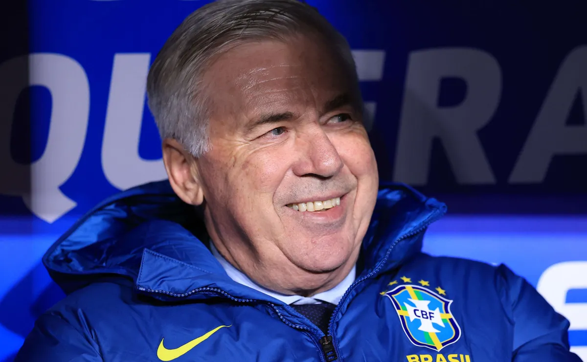 Carlo Ancelotti supera Dorival Jr. em números na Seleção Brasileira antes da Copa do Mundo