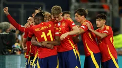Equipe da Espanha. (Photo by Alexander Hassenstein/Getty Images)