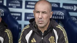 Leonardo Jardim durante partida do Flamengo no Maracanã - Foto: Thiago Ribeiro/AGIF
