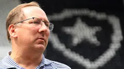 John Textor mandatário do Botafogo no estádio Nilton Santos