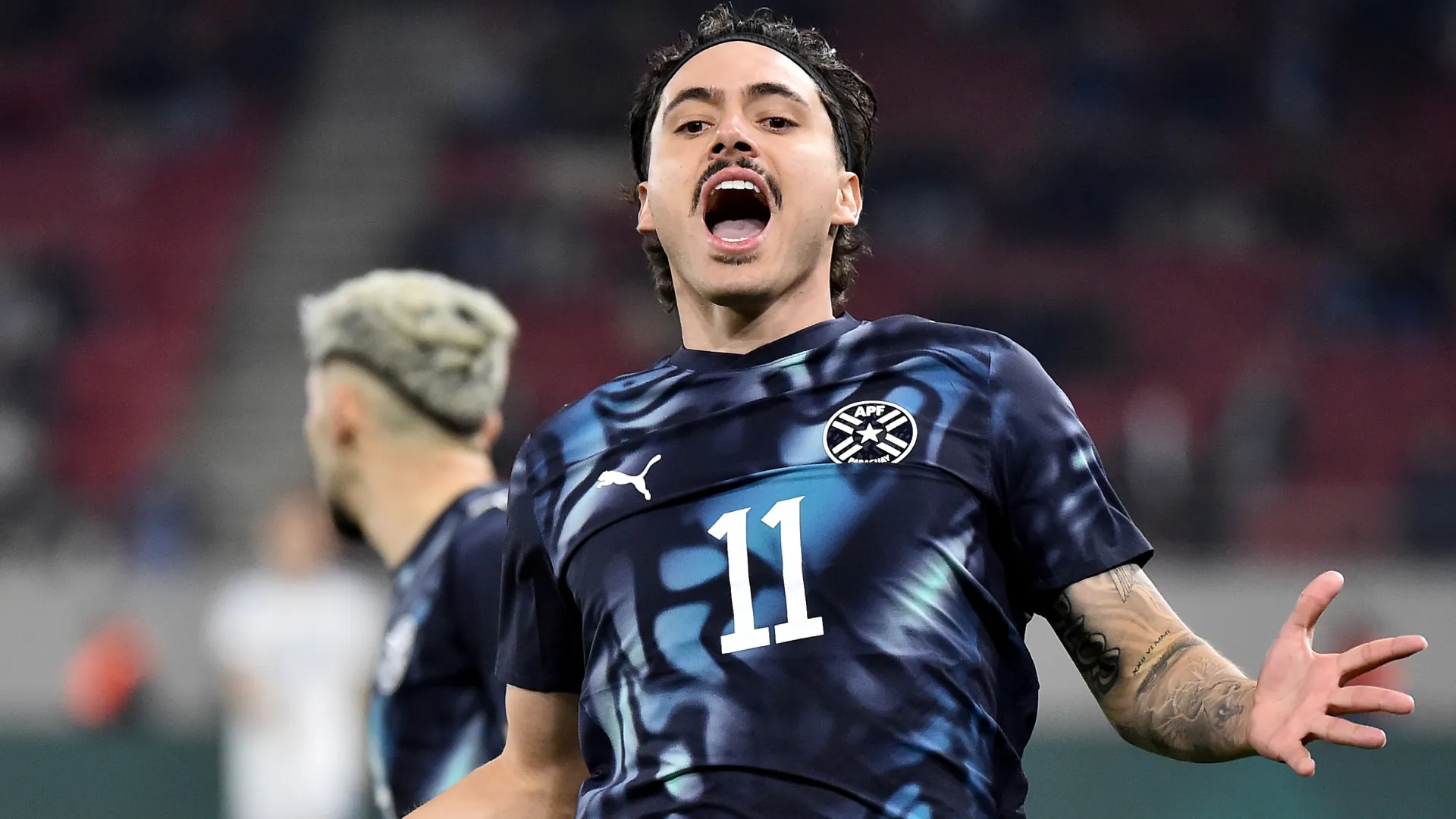 Mauricio teve bom desempenho pelo Paraguai – Foto: Milos Bicanski/Getty Images