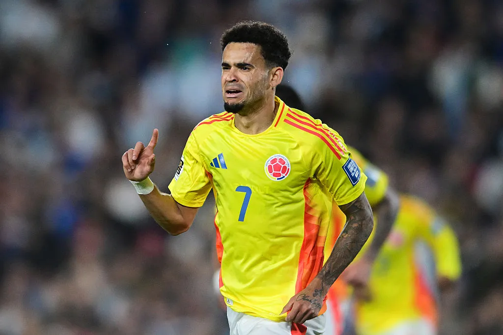 Luis Díaz. Foto: Marcelo Endelli/Getty Images