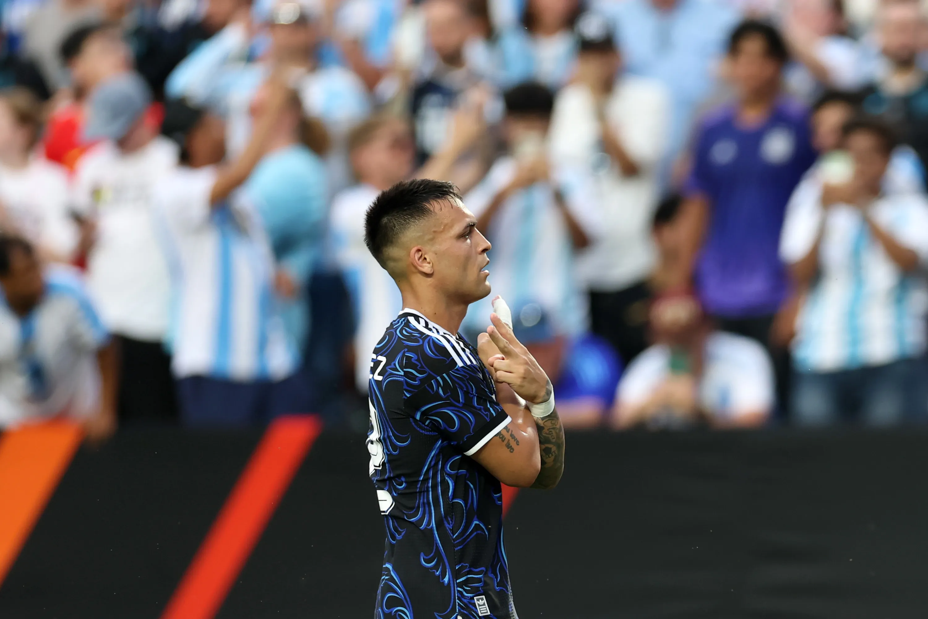Lautaro Martínez. Foto: Tim Warner/Getty Images