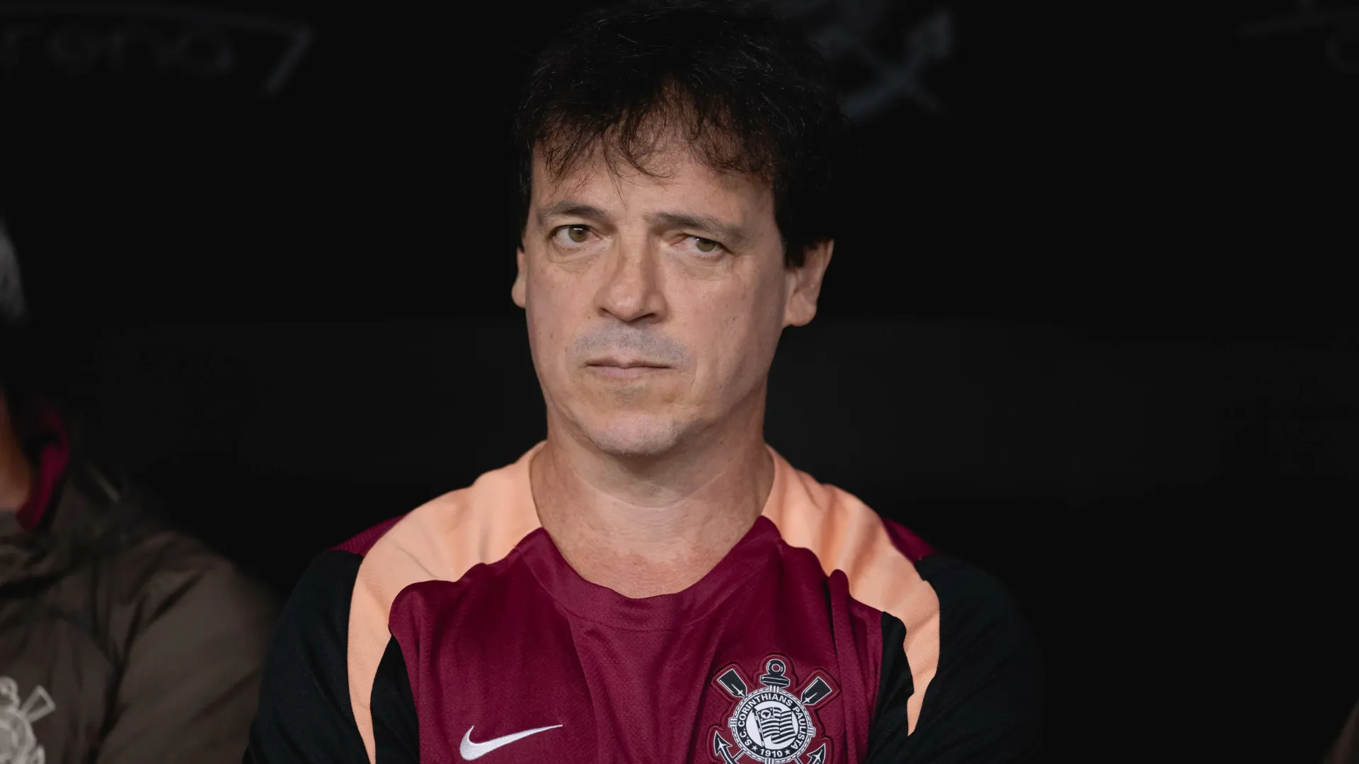 Diniz no comando técnico do Corinthians – Foto: Ettore Chiereguini/AGIF