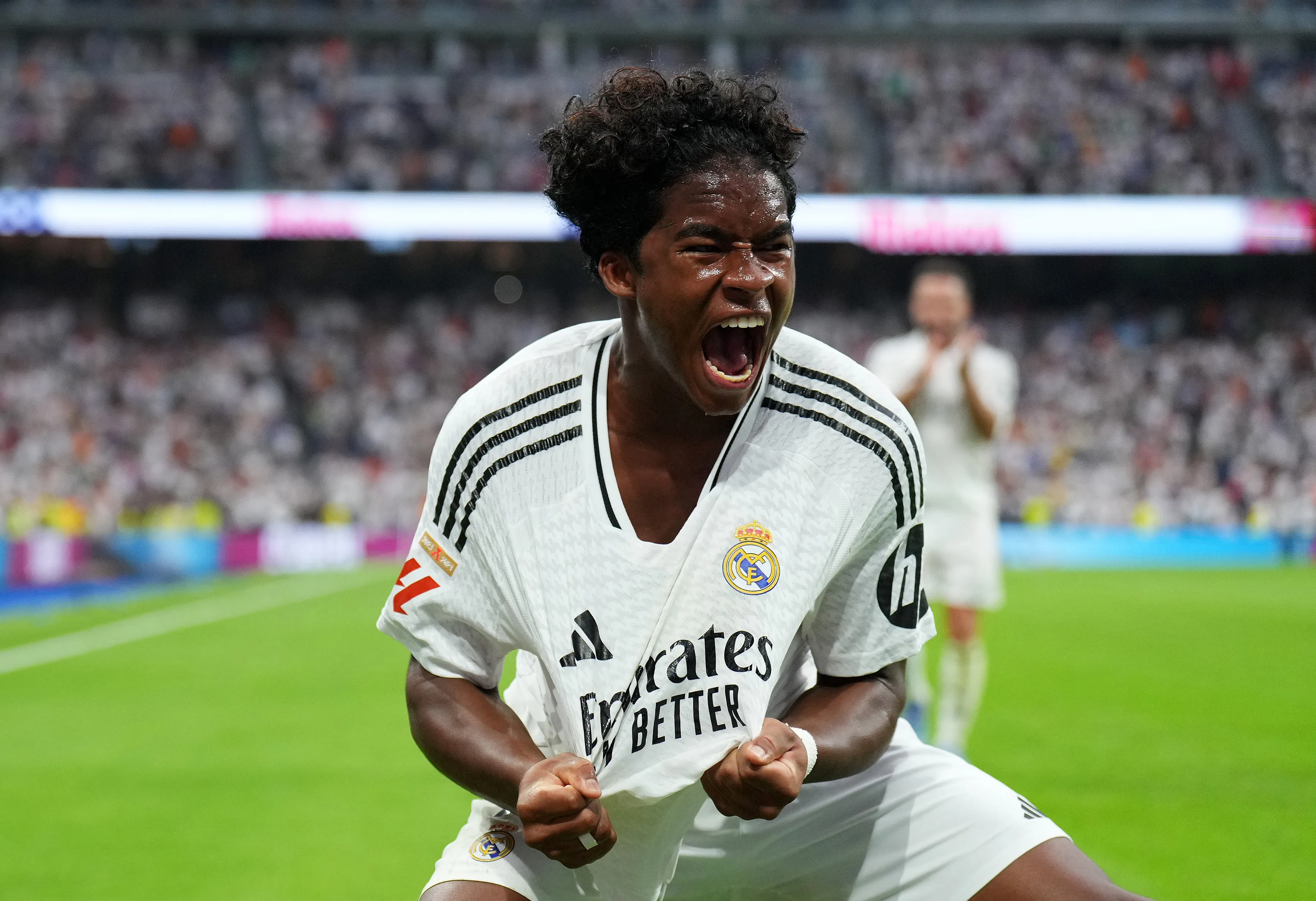 Endrick será reintgrado a elenco do Real Madrid após a Copa, já sob o comando de José Mourinho – Foto: Angel Martinez/Getty Images