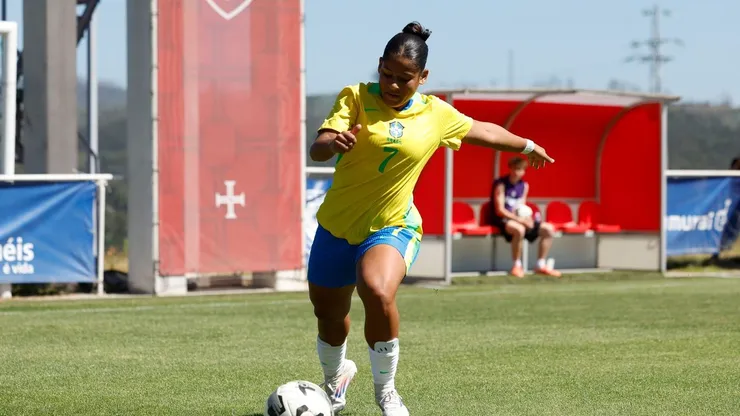 Seleção Feminina Sub-20 venceu Portugal em amistoso - Foto: Luciana Vermell/CBF