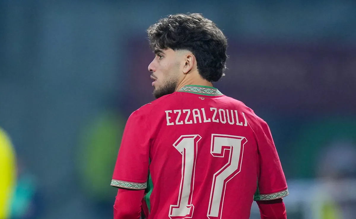 Destaque do Marrocos, Abdessamad Ezzalzouli lesiona o joelho antes da estreia contra o Brasil