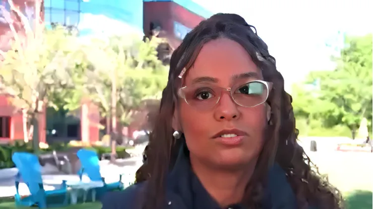 Karina Alves revela constrangimento que sofreu. Foto: Reprodução/TV Globo.
