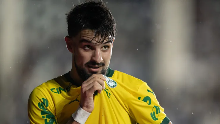 Flaco López, atacante argentino do Palmeiras - Foto: Jorge Rodrigues/AGIF