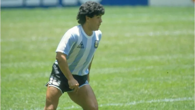 Diego Maradona foi o nome da Copa do Mundo de 1986 Foto: Allsport UK /Allsport