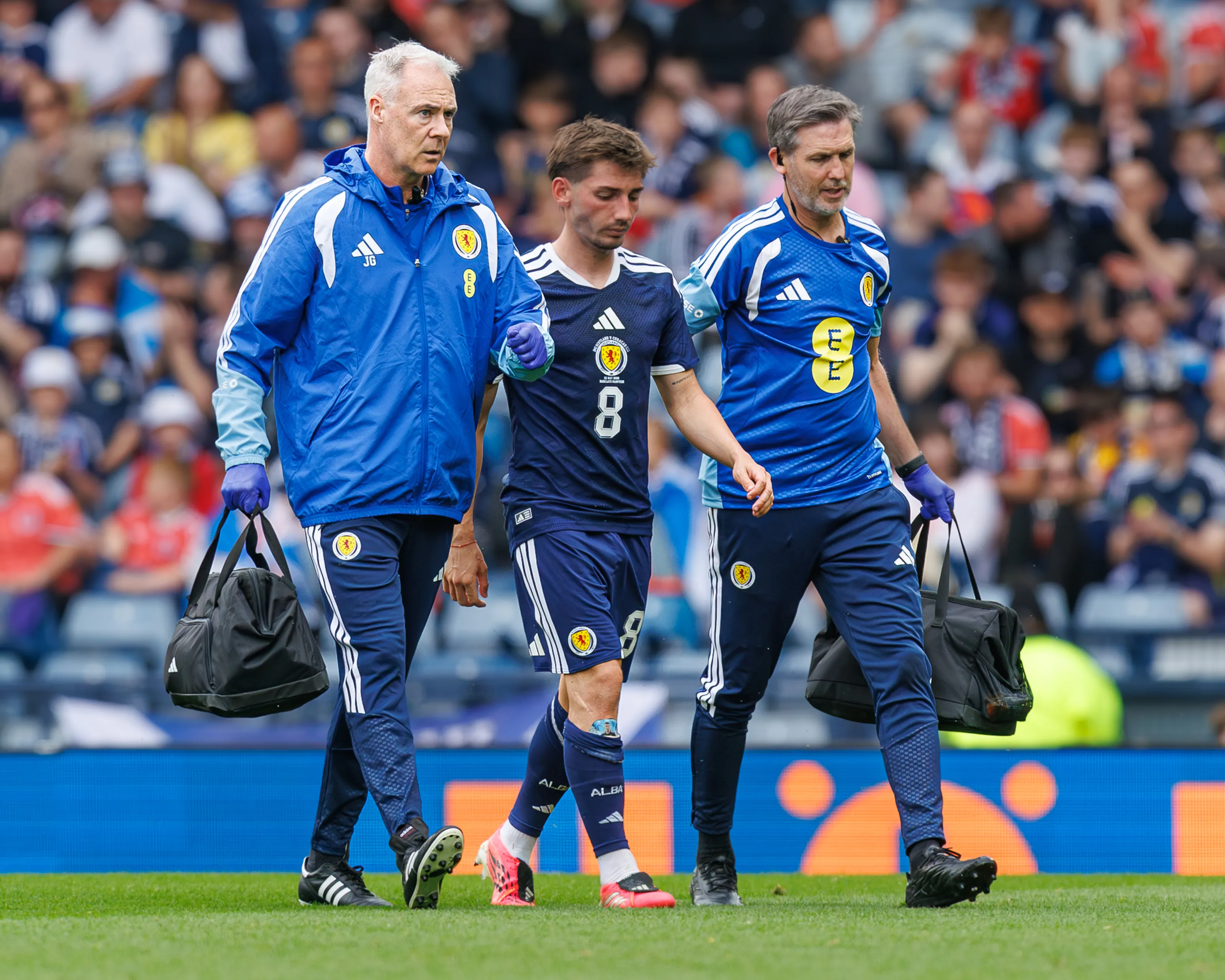 Billy Gilmour foi cortado às vésperas da Copa. Foto: WM Sport Media/Getty Images)