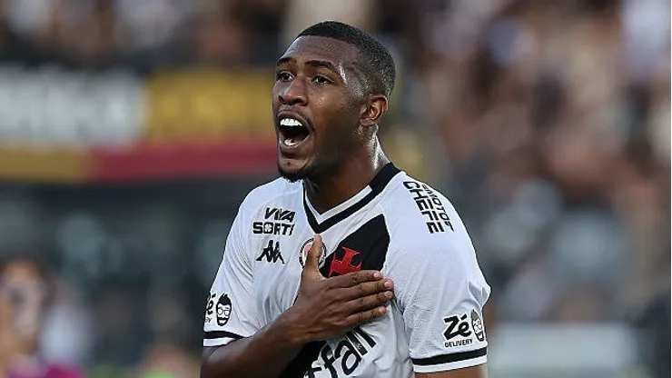 Rayan comemora um de seus gols pelo Gigante da Colina - (Photo by Wagner Meier/Getty Images)