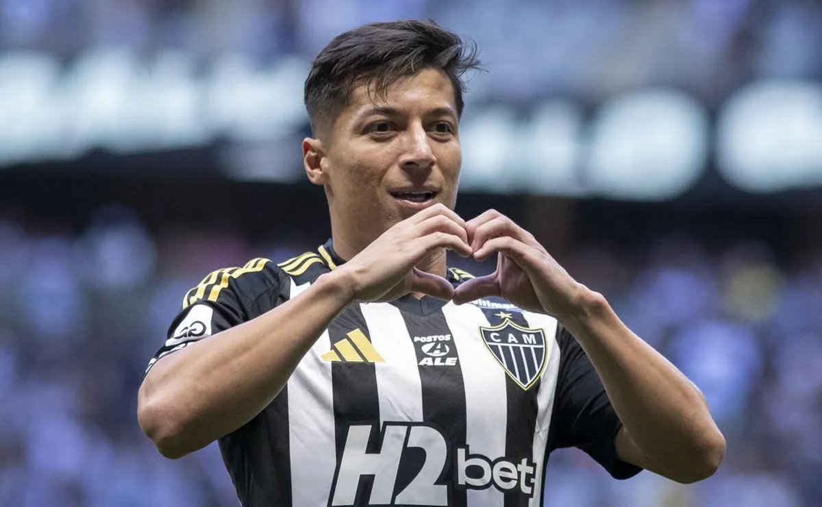 Alan Franco, do Atlético-MG, chega à Copa como 2º em minutagem no últimos 12 meses