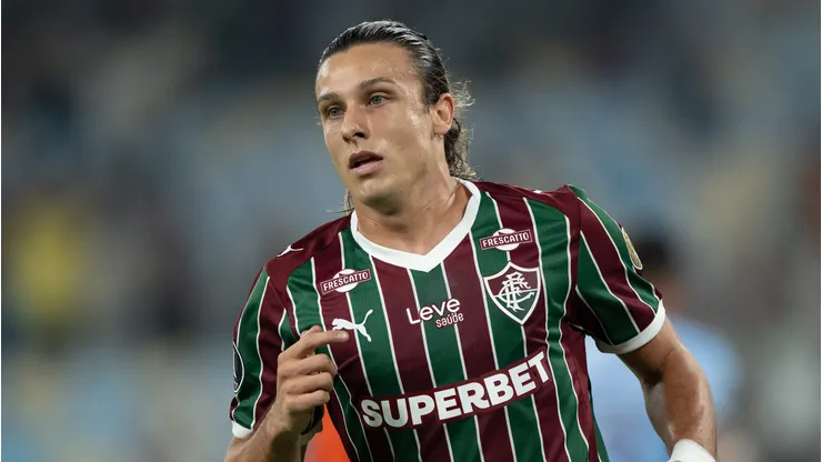 RJ - RIO DE JANEIRO - 19/05/2026 - COPA LIBERTADORES 2026, FLUMINENSE X BOLIVAR - Canobbio jogador do Fluminense durante partida contra o Bolivar no estadio Maracana pelo campeonato Copa Libertadores 2026. Foto: Jorge Rodrigues/AGIF