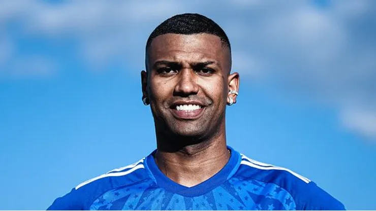 Walace pelo Cruzeiro. Foto: Gustavo Martins/Cruzeiro
