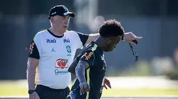 Ancelotti comanda treino da Seleção - (Photo by Ira L. Black/Getty Images)