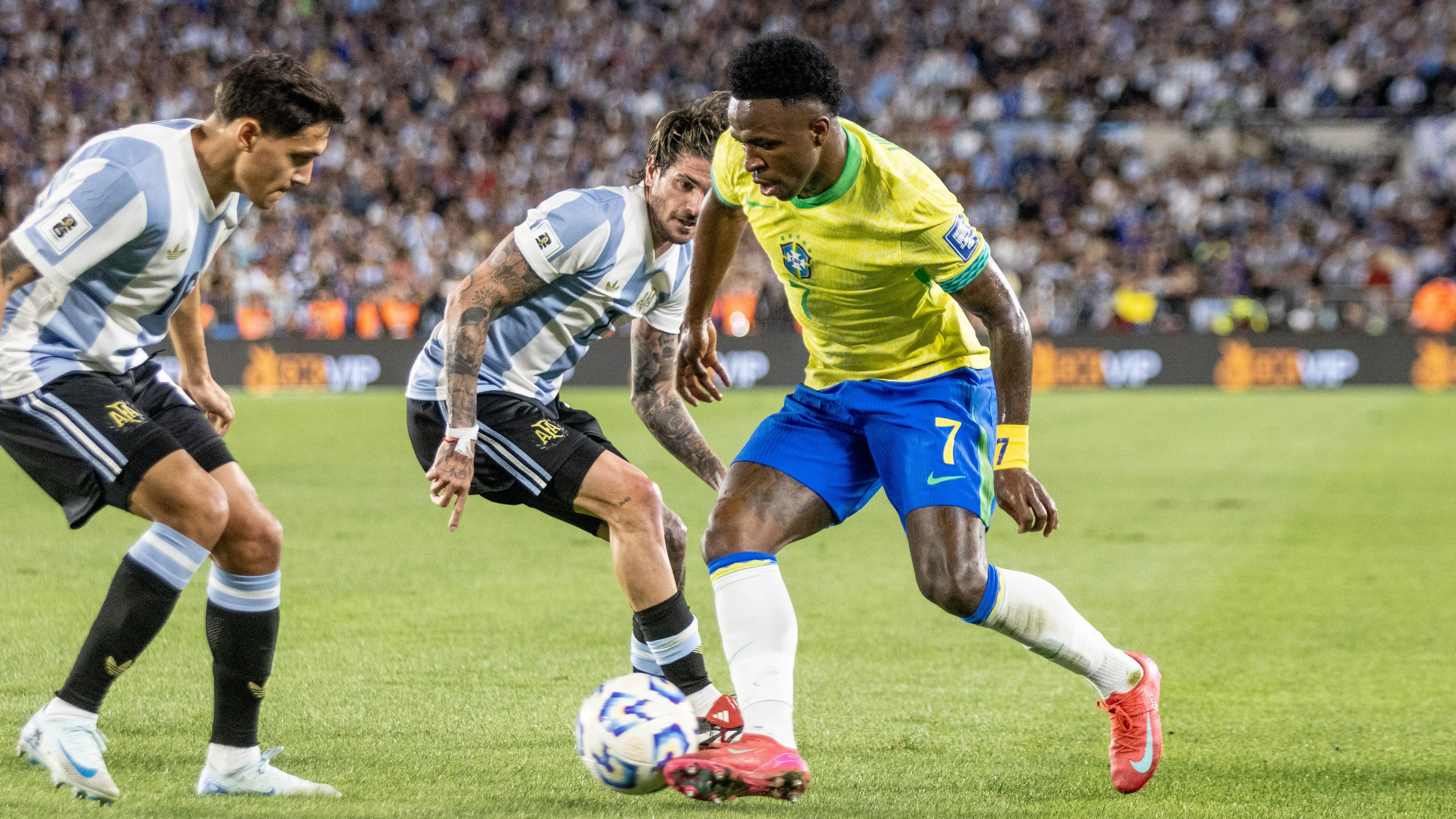 Argentina x Brasil é um clássico à parte - Foto: Lucas Gabriel Cardoso/AGIF.
