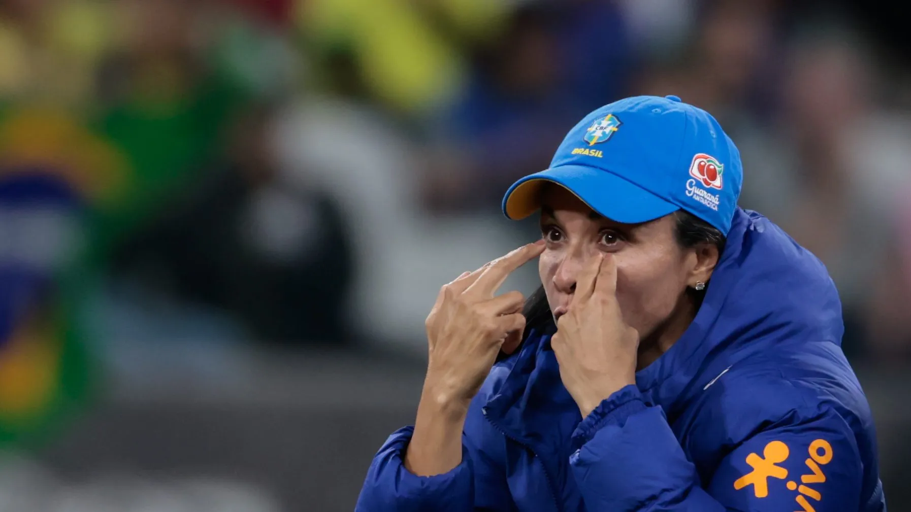 Marta durante primeiro amistoso do Brasil contra os EUA em 2026