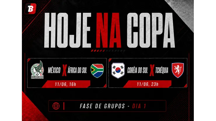 México X África do Sul inaugura a Copa do Mundo