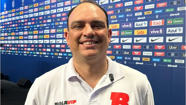 Diego Torbes, setorista do Bolavip Brasil. Crédito: Diego Torbes / Bolavip