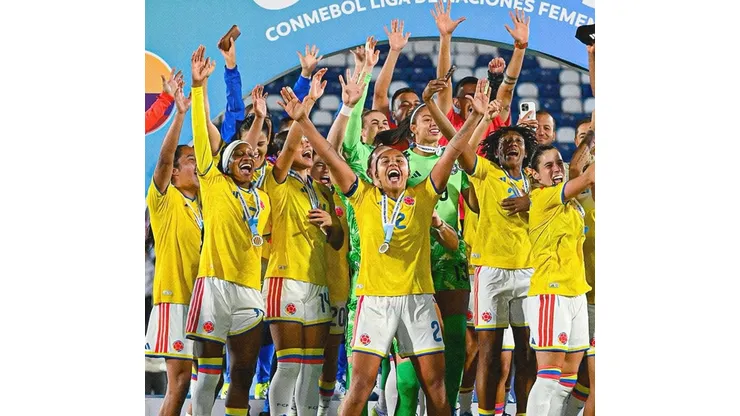 Colômbia vence a Liga das Nações. Foto: lafcfem