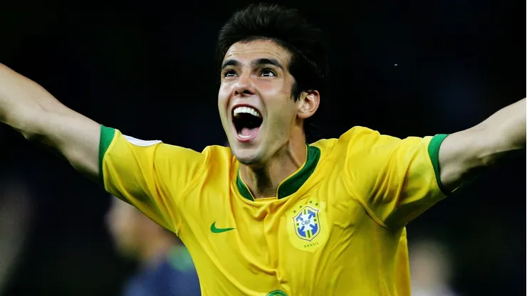 Brasil de Kaká estreou vencendo a Croácia em 2006 em Berlin (Photo by Alex Livesey)