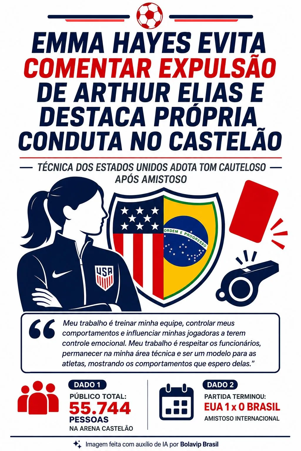 Infográfico gerado por Inteligência Artificial/Bolavip Brasil