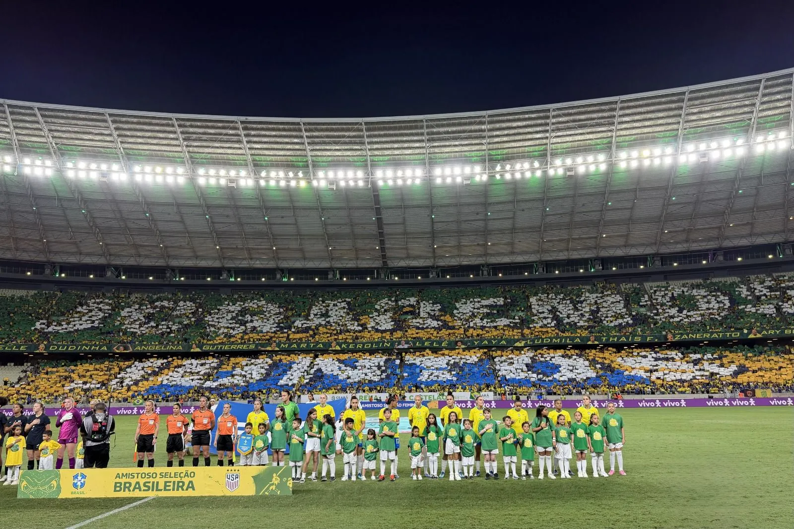 Amistoso da Seleção. Foto: Baggio Rodrigues/AGIF
