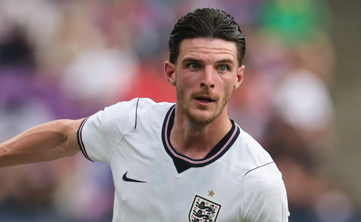 Declan Rice, titular da Inglaterra, desabafa sobre forte calor nos EUA durante a Copa 2026