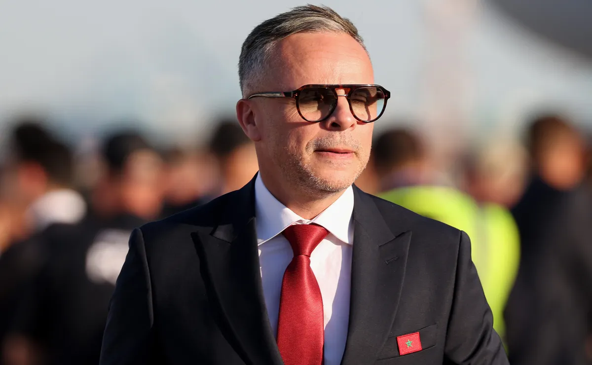 Mohamed Ouahbi, técnico do Marrocos, se rende ao talento da Seleção Brasileira e de Carlo Ancelotti