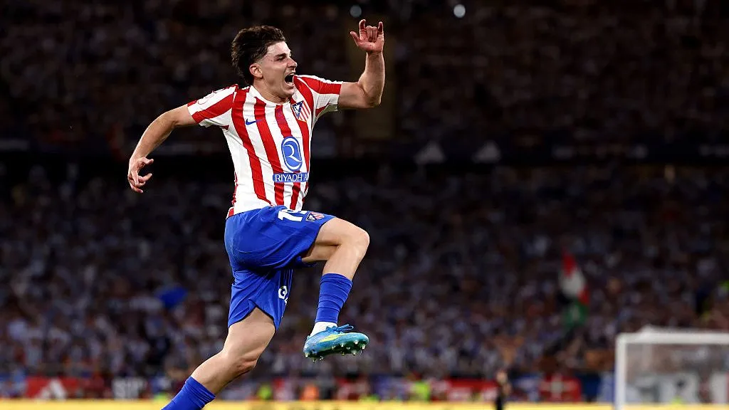 Julían Alvaréz brilhou no Athletico de Madrid – (Photo by Fran Santiago/Getty Images)