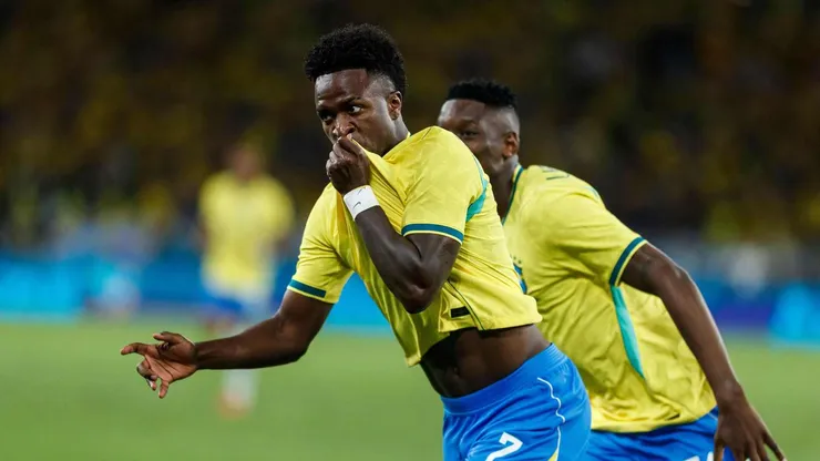 Vinicius Júnior chega à Copa do Mundo de 2026 como uma das principais esperanças ofensivas do Brasil. | Crédito: Latin Sport Images / Alamy.