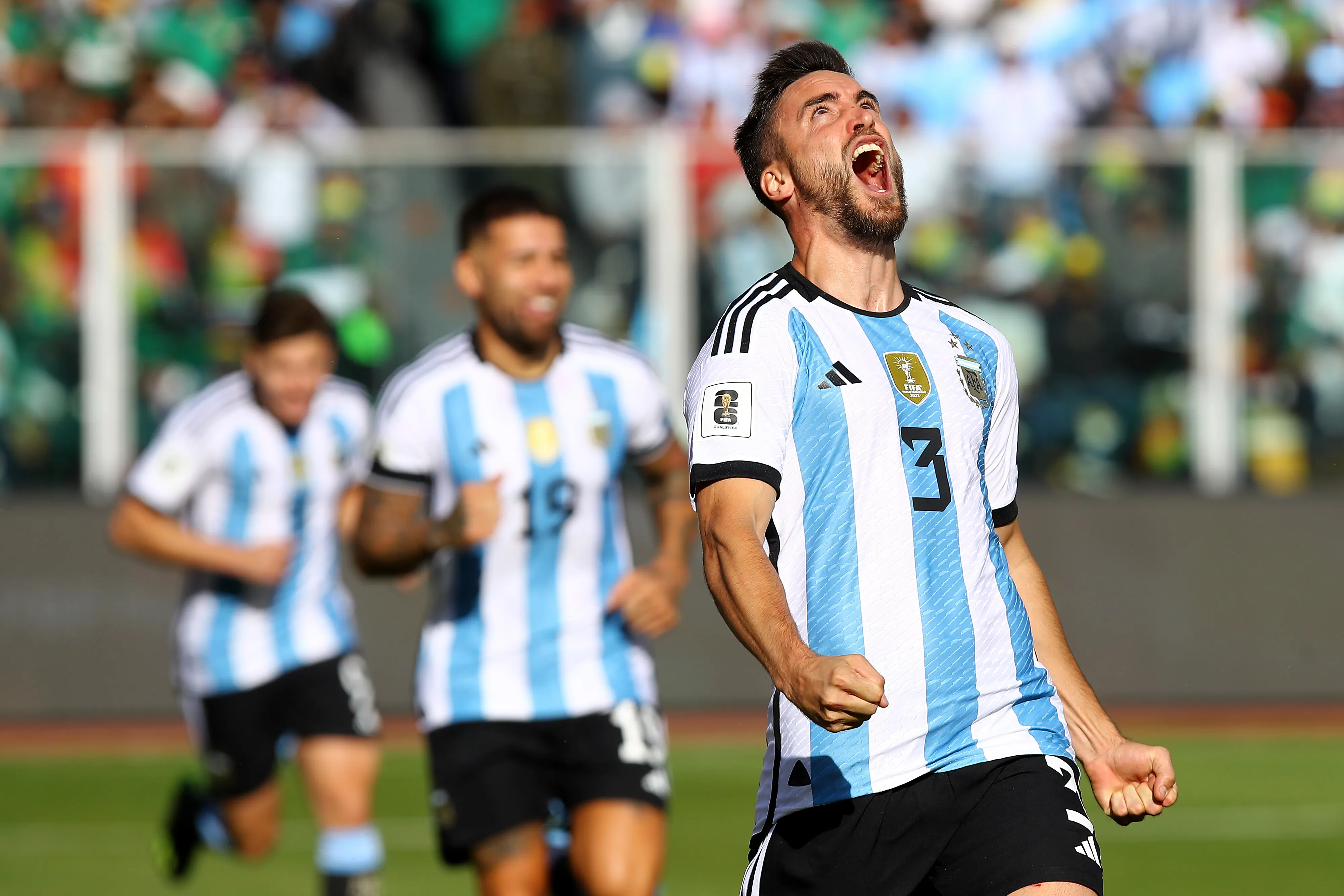 Tagliafico, titular na LE da Albiceleste, é dúvida para estreia na Copa do Mundo – Foto: Leonardo Fernandez/Getty Images