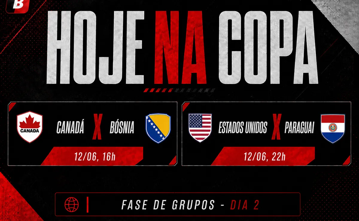 Copa do Mundo tem estreias de EUA, Paraguai, Canadá e Bósnia nesta sexta-feira