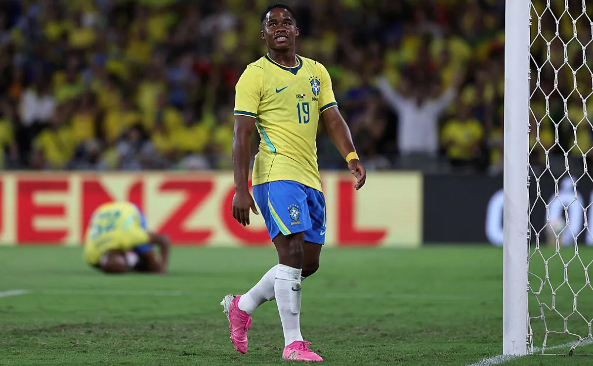 Ancelotti deixa Endrick no banco de reservas durante empate da Seleção Brasileira contra Marrocos
