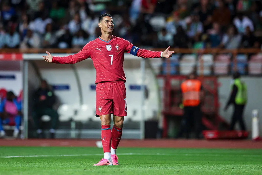 Cristiano Ronaldo busca seu primeiro título na Copa. Foto: Carlos Rodrigues/Getty Images