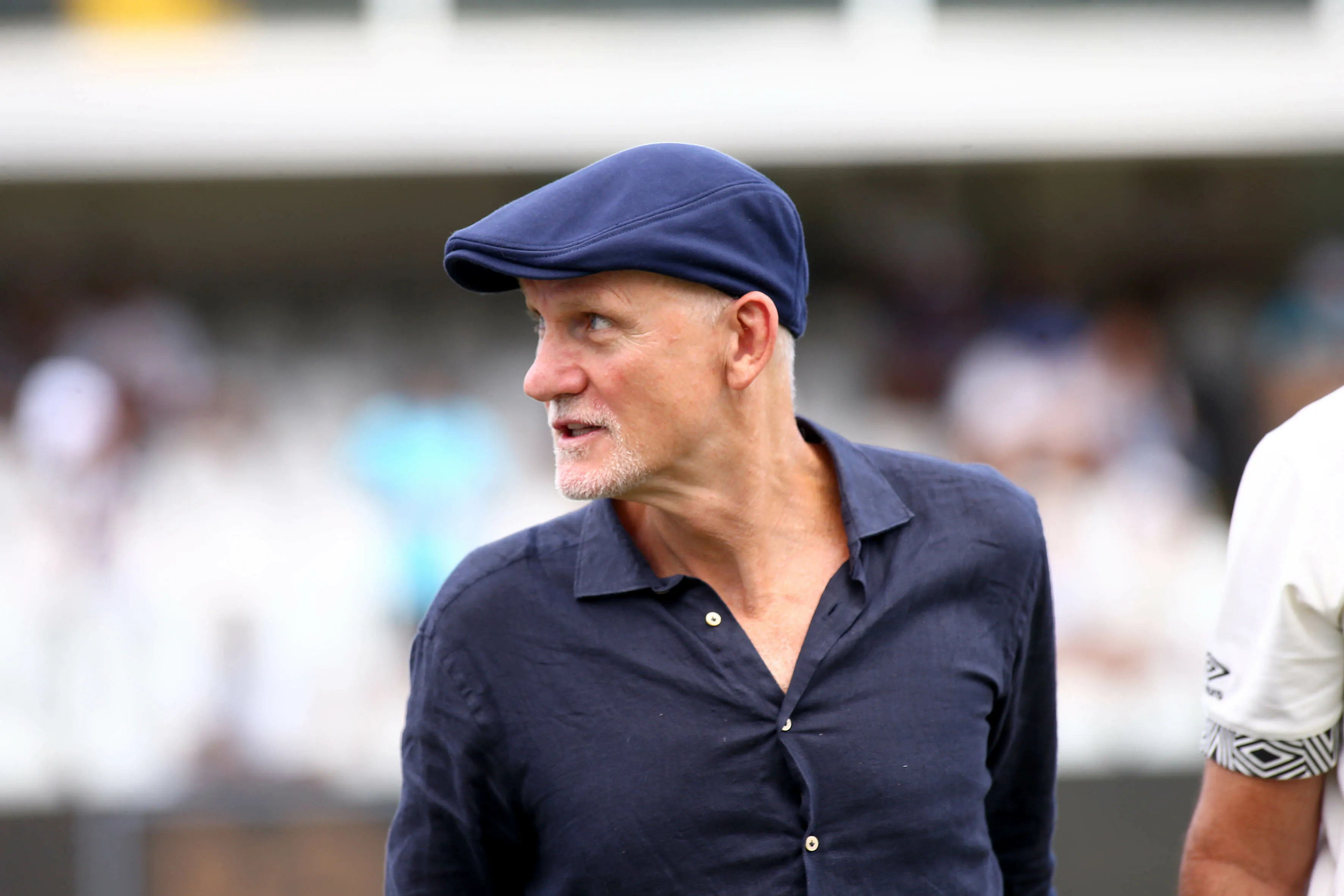 Taffarel ex goleiro e agora faz parte da comisao da selecao brasileira durante partida contra o Corinthians no estadio Vila Belmiro pelo campeonato Brasileiro A 2026. Foto: Mauricio De Souza/AGIF