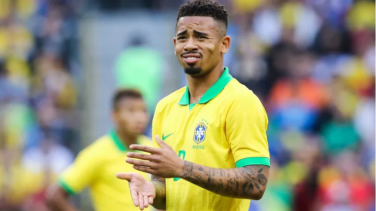 Gabriel Jesus ex-jogador do Brasil durante amistoso contra o Honduras no estadio Beira-Rio. Foto: Pedro H. Tesch/AGIF