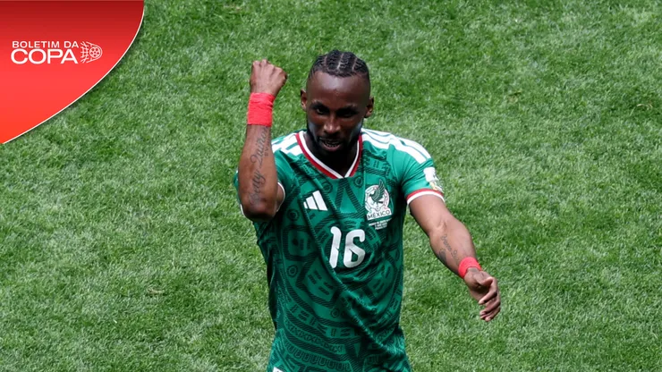 Julián Quiñones, atacante da Seleção Mexicana - Foto: Kevin C. Cox/Getty Images