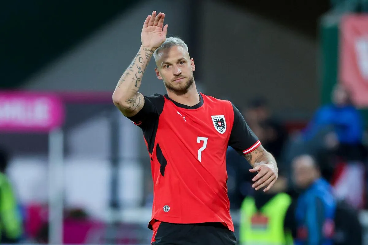 Marko Arnautovic, da Áustria