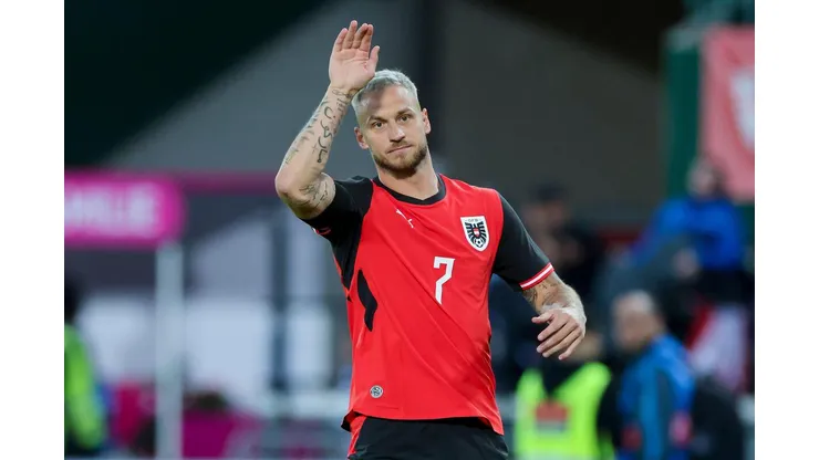 Marko Arnautovic, da Áustria | Crédito: DeFodi GmbH & Co. KG / Alamy Stock