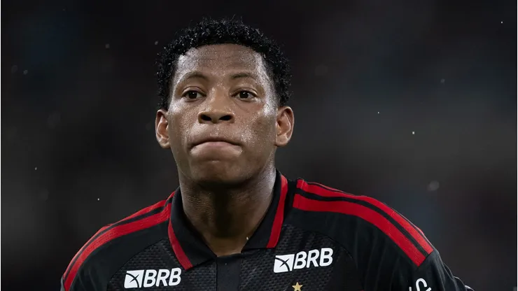 - Plata jogador do Flamengo durante partida contra o Madureira