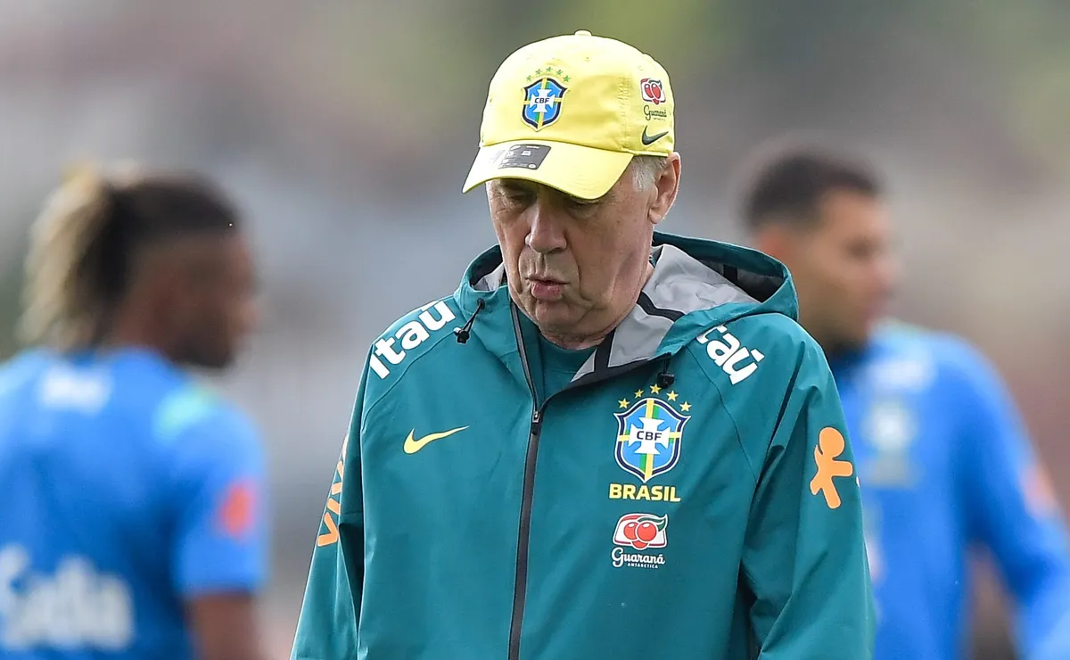 Ancelotti tem prazo apertado para substituições por cortes na Seleção Brasileira pela Copa do Mundo