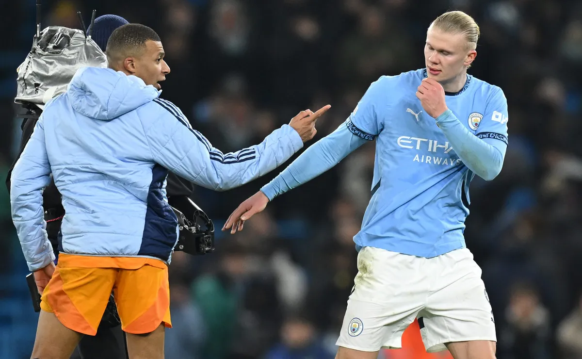 Mbappé chega à Copa com números superiores a Haaland e agita duelo entre estrelas