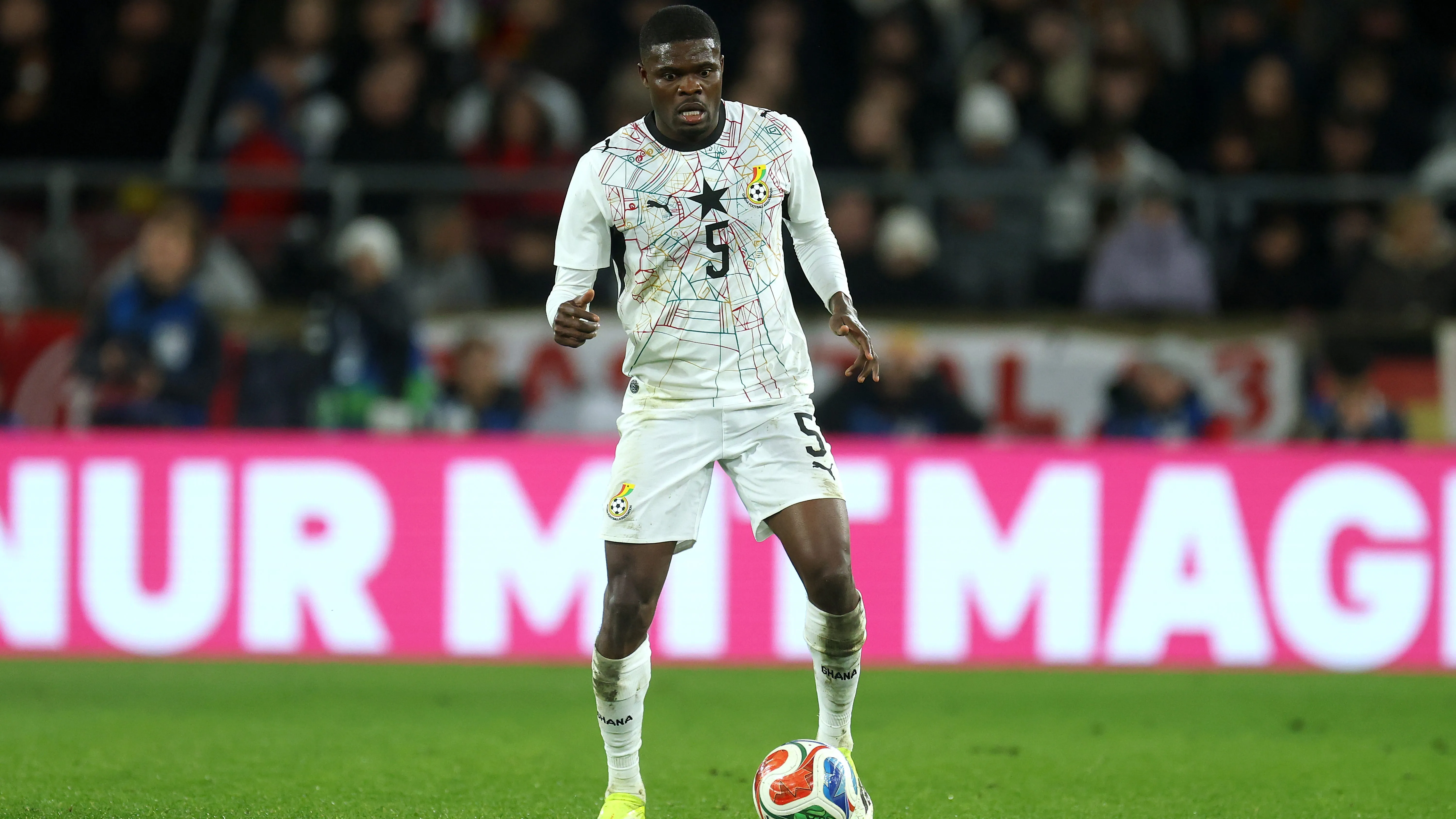 Partey em pertida de Gana.  (Photo by Alexander Hassenstein/Getty Images)